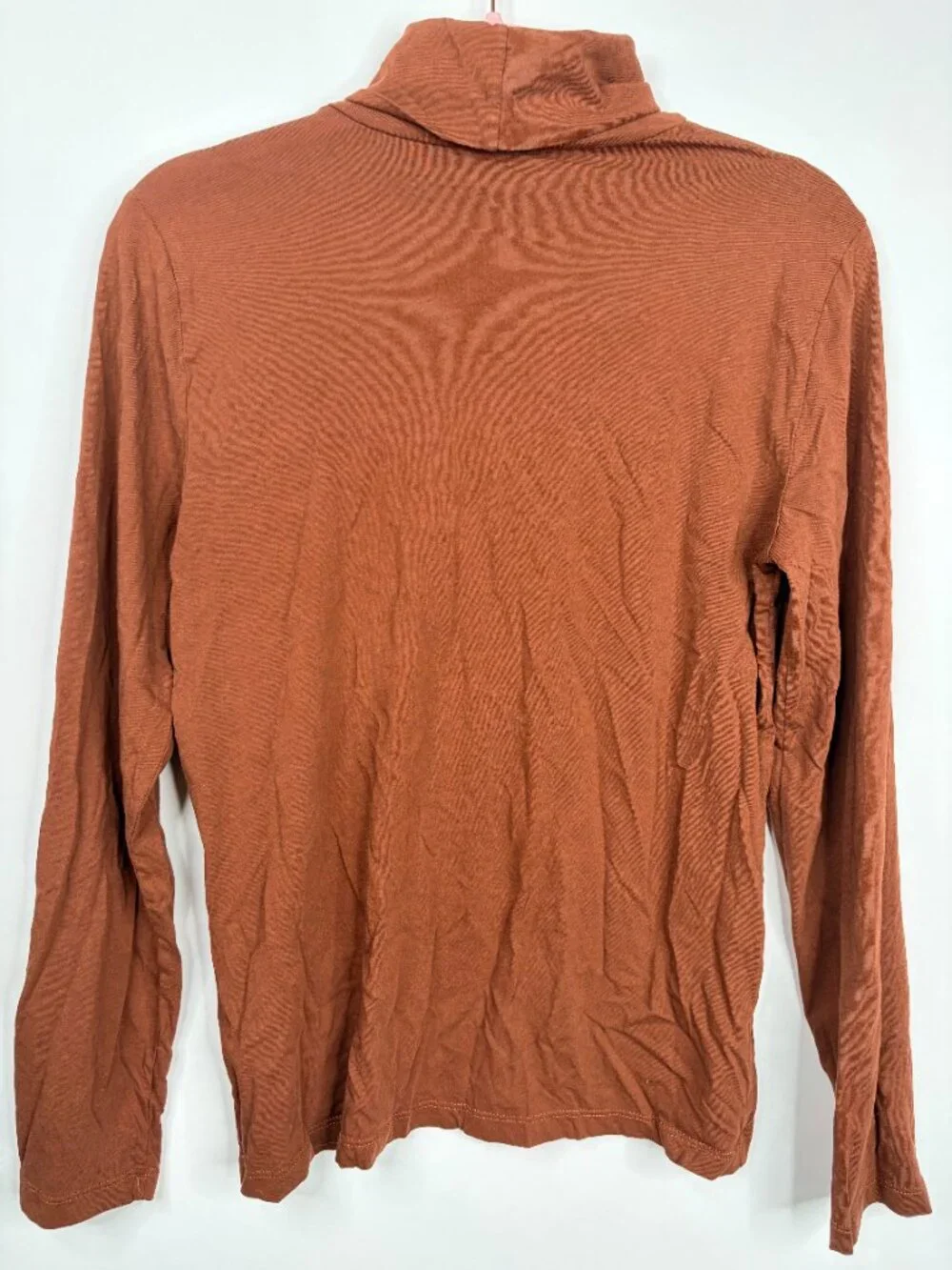 J. Crew Tissue Turtleneck Chocolate Brown Medium #A2857